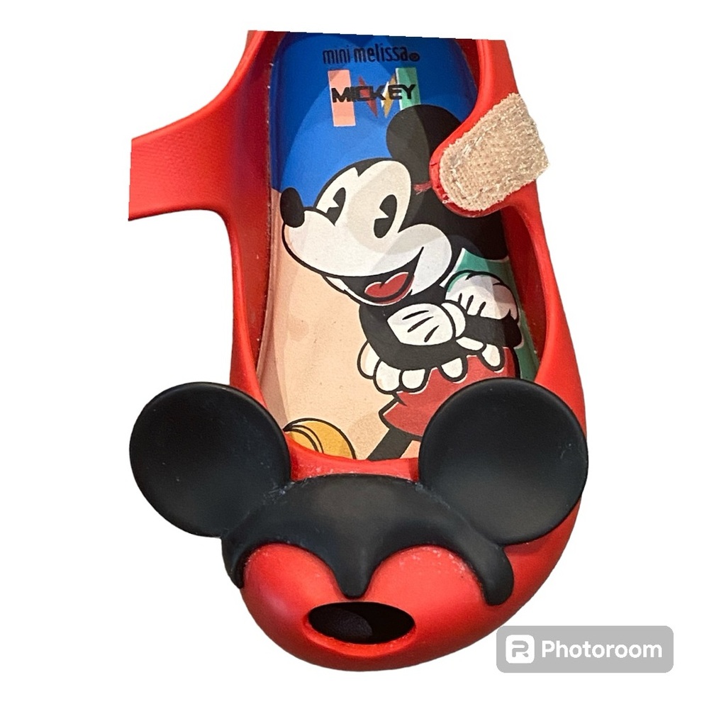 Mini Melissa red Minnie and Mickey ears - Picture 2 of 9